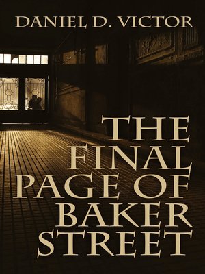 cover image of The Final Page of Baker Street